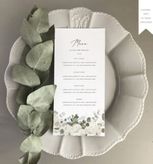 Menu personnalisé (x4)