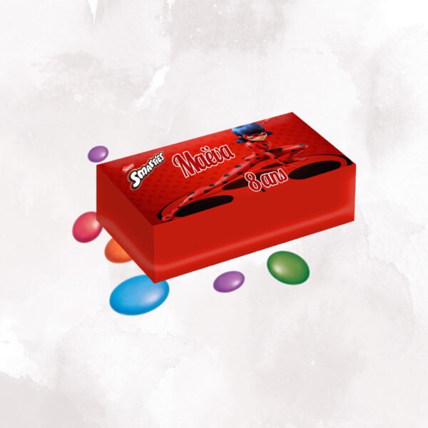 Petit paquet de smarties personnalisé