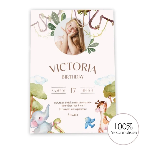 Carte d'invitation personnalisée (x2) – Image 5